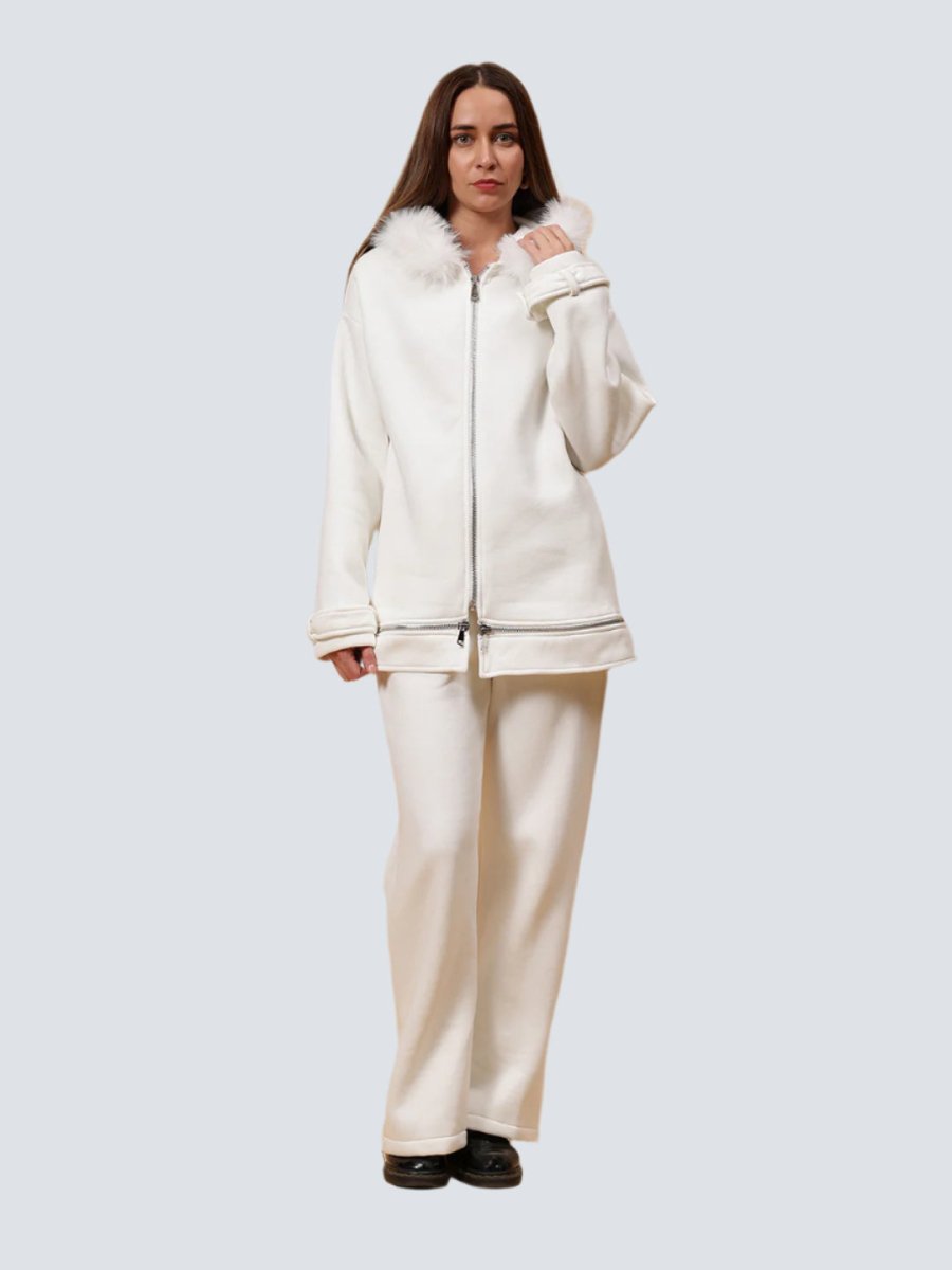 Gaiia Teddy Jacket Co - Ord Set - GAIIA